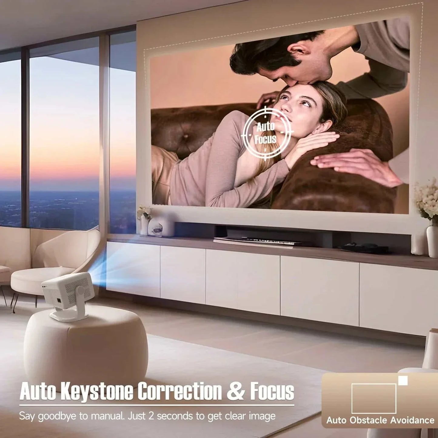 4K Portable Projector