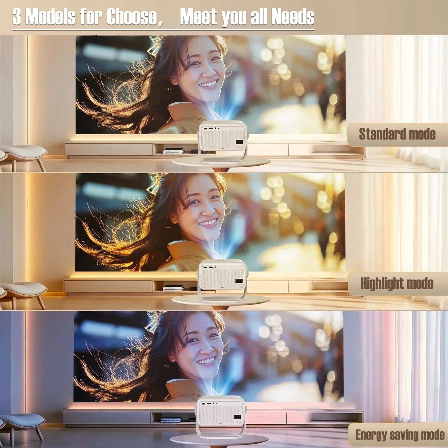4K Portable Projector