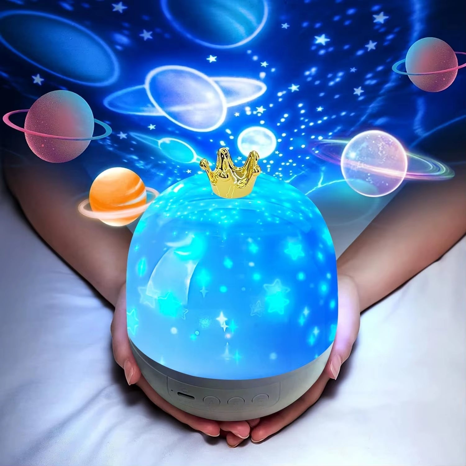 360° Rotating Star Projector