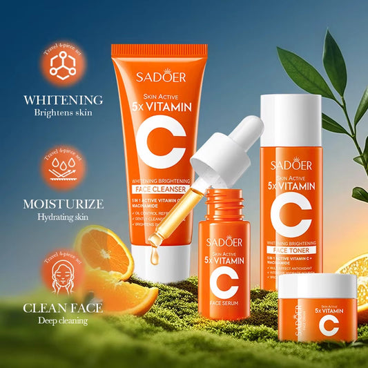 Sadoer 5X Vitamin C Skincare Set