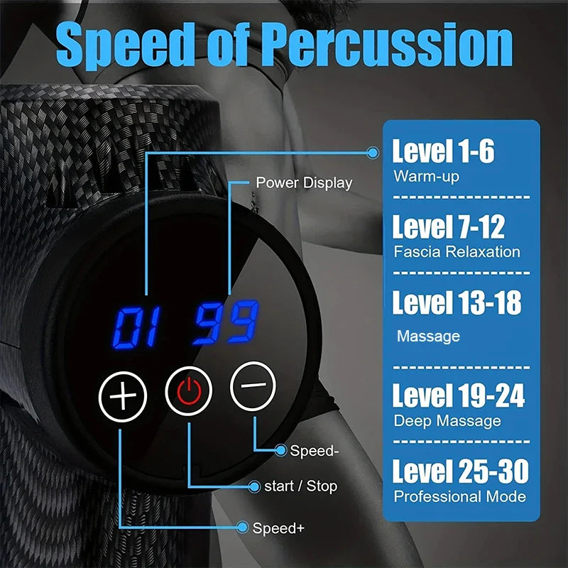 30-Speed Massage Gun
