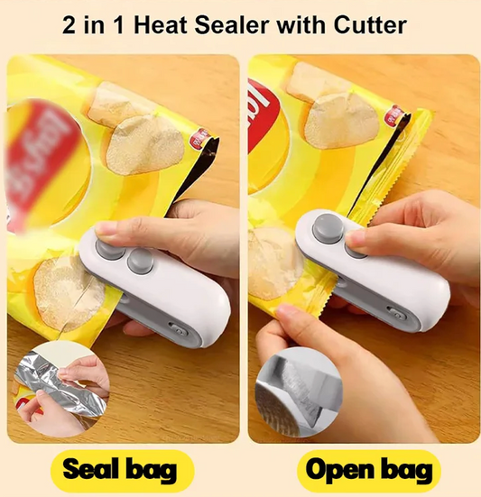 2-in-1  Electric Heat Bag Sealer