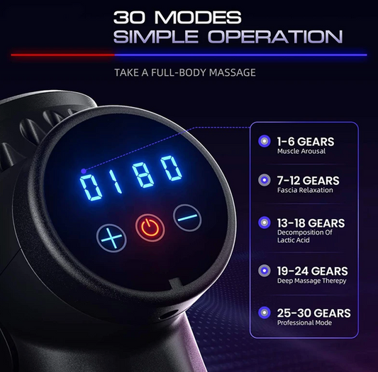 30-Speed Massage Gun
